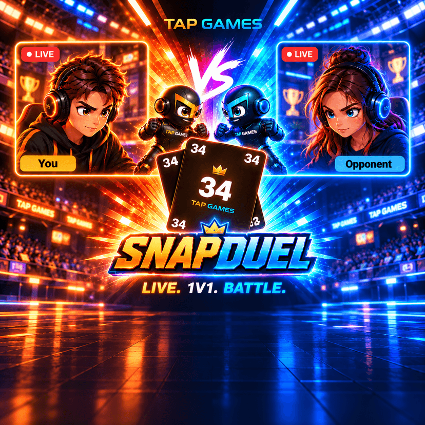 Snap Duel — two Tap Games fighters squaring up head to head